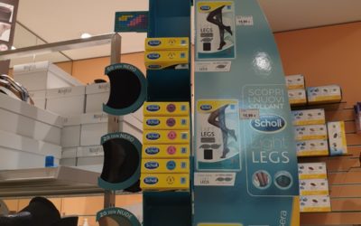 Calzature Scholl per benessere quotidiano in farmacia