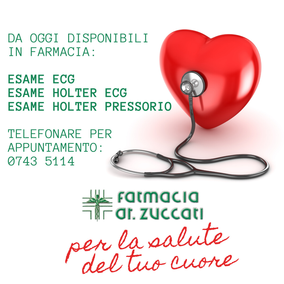 Nuovi Servizi Esami ECG